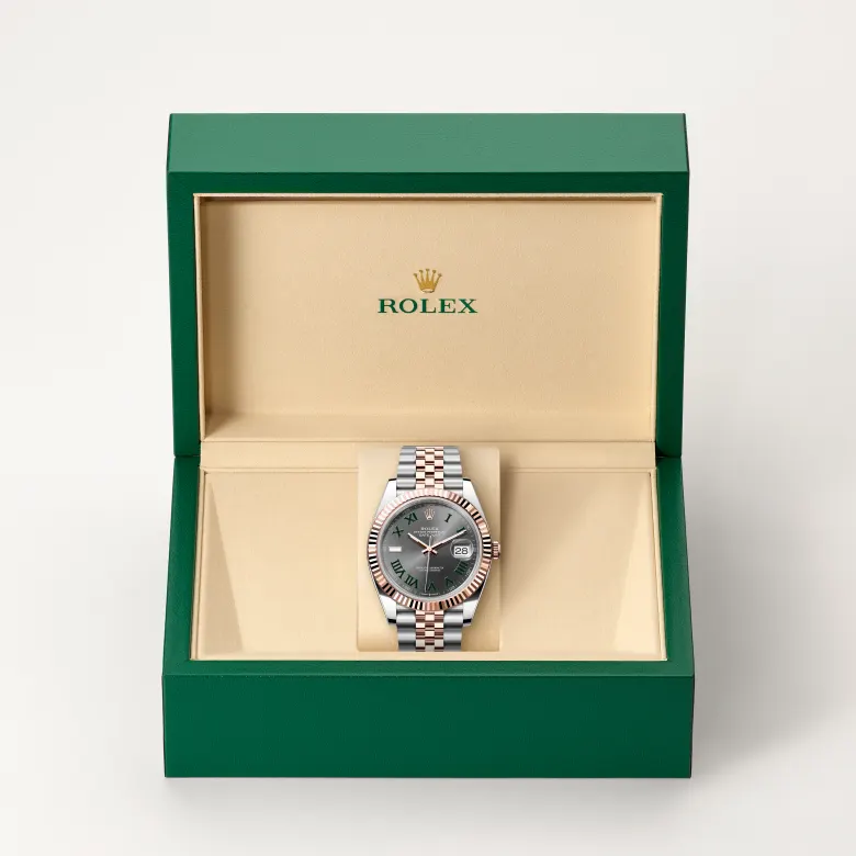 Rolex Datejust 41 Everose Gold Rolesor Oystersteel, M126331-0016